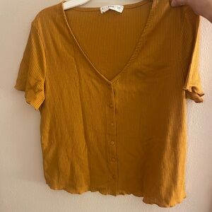 Mango v neck